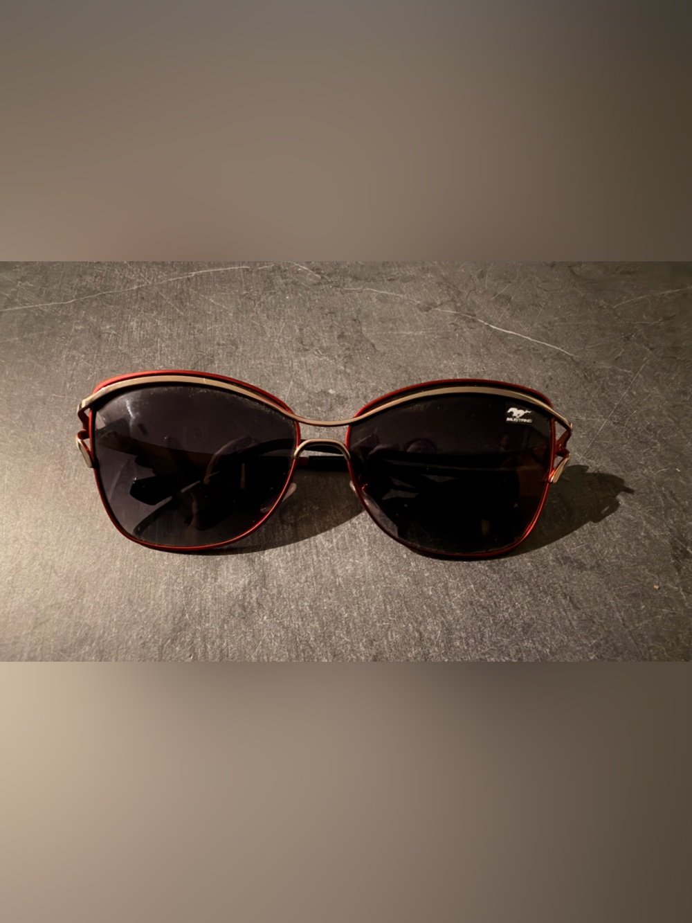 Women's Vintage Mustang  Sunglasses with Dark Lenses🔥🔥